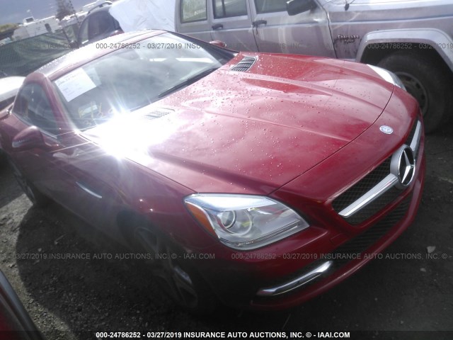 WDDPK4HAXDF074161 - 2013 MERCEDES-BENZ SLK 250 RED photo 1