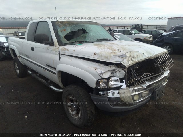 1B7KF23W2WJ159270 - 1998 DODGE RAM 2500 WHITE photo 1