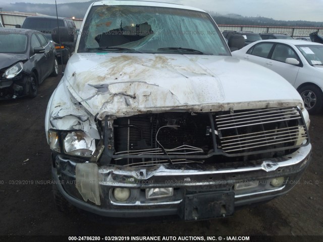 1B7KF23W2WJ159270 - 1998 DODGE RAM 2500 WHITE photo 6