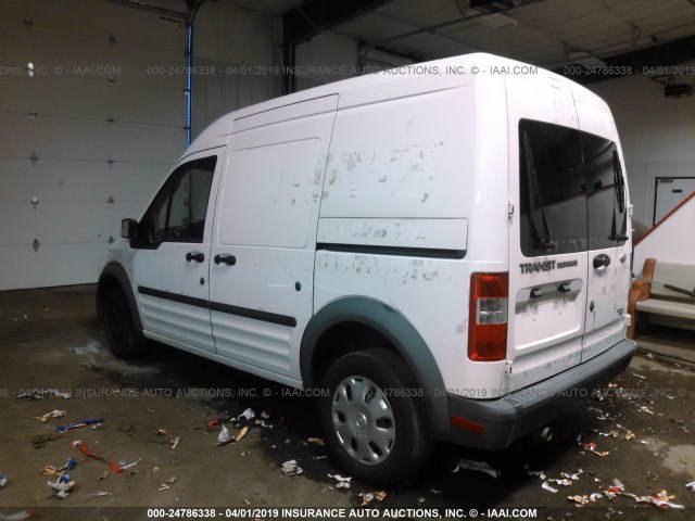 NM0LS7CN7DT142029 - 2013 FORD TRANSIT CONNECT XL WHITE photo 3
