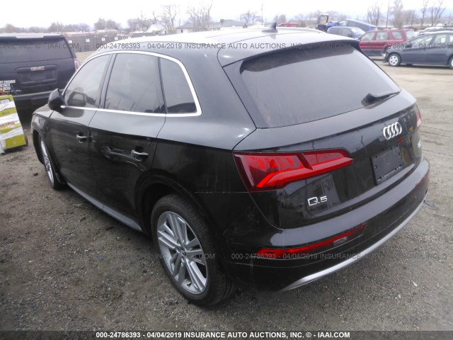 WA1BNAFY8J2021899 - 2018 AUDI Q5 PREMIUM PLUS BLACK photo 3