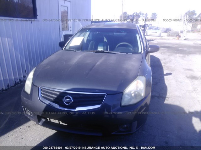 1N4BA41E17C855716 - 2007 NISSAN MAXIMA SE/SL GRAY photo 6