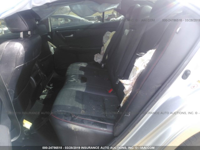 4T1BF1FK8GU146778 - 2016 TOYOTA CAMRY LE/XLE/SE/XSE 银色 照片 8