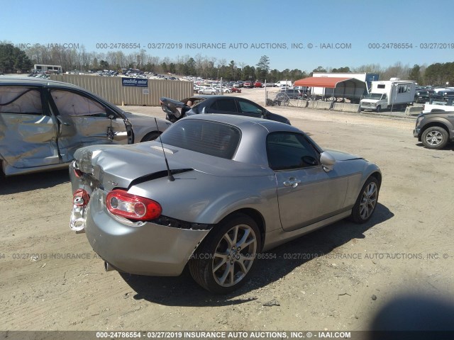 JM1NC2PF6D0229064 - 2013 MAZDA MX-5 MIATA GRAND TOURING SILVER photo 4