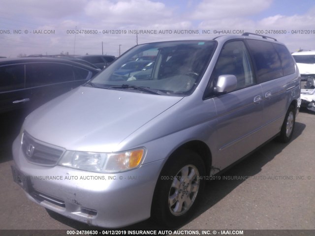 2HKRL18982H568977 - 2002 HONDA ODYSSEY EXL SILVER photo 1