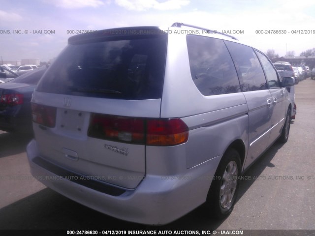 2HKRL18982H568977 - 2002 HONDA ODYSSEY EXL SILVER photo 3