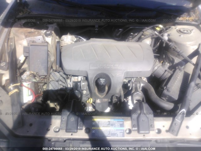 2G2WP552861269426 - 2006 PONTIAC GRAND PRIX GRAY photo 10