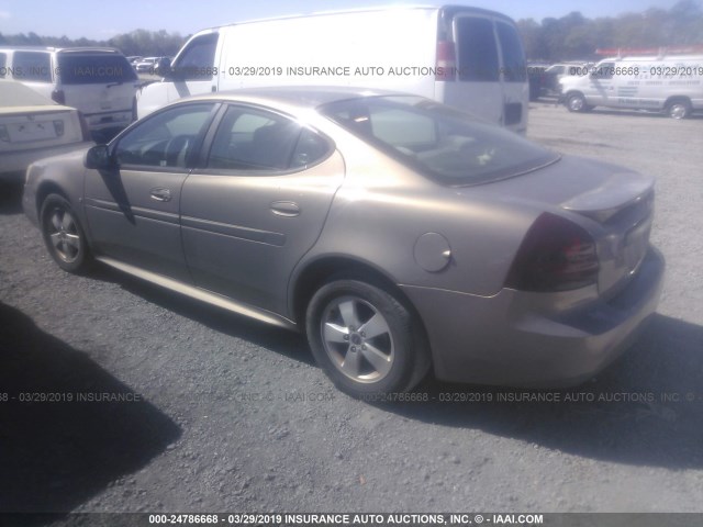 2G2WP552861269426 - 2006 PONTIAC GRAND PRIX GRAY photo 3