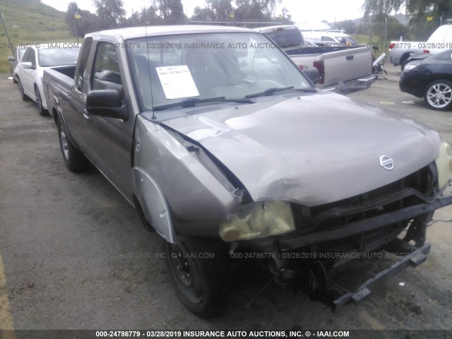 1N6DD26T04C458335 - 2004 NISSAN FRONTIER KING CAB XE SILVER photo 1