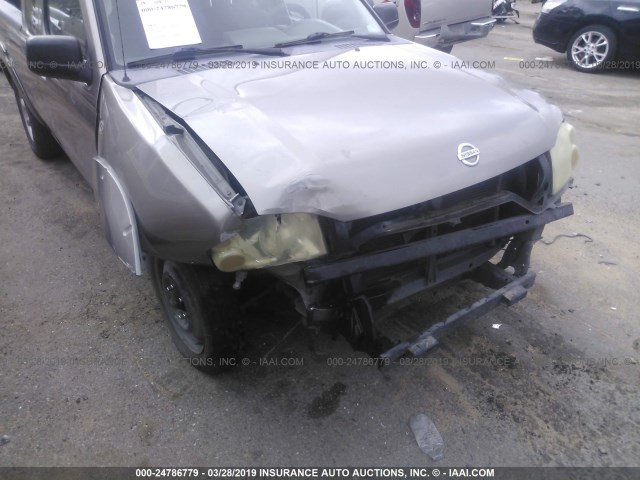 1N6DD26T04C458335 - 2004 NISSAN FRONTIER KING CAB XE SILVER photo 6