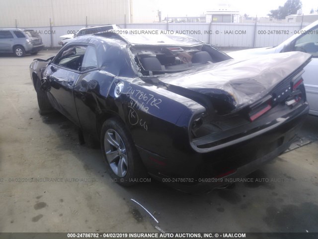 2C3CDZAG8GH107762 - 2016 DODGE CHALLENGER SXT BLACK photo 2