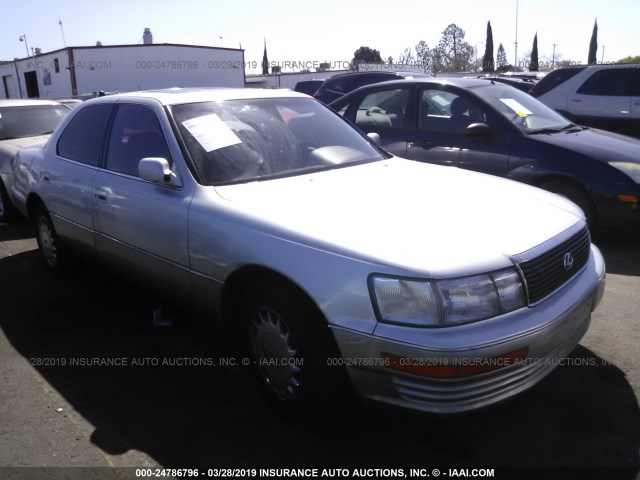 JT8UF11E2L0031009 - 1990 LEXUS LS 400 SILVER photo 1