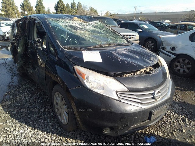 3N1CE2CP9EL403250 - 2014 NISSAN VERSA NOTE S/S PLUS/SV/SL BLACK photo 1