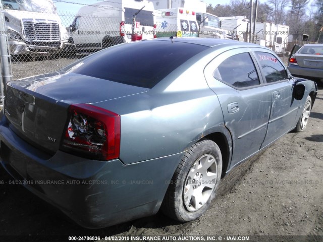 2B3KA43G76H348549 - 2006 DODGE CHARGER SE/SXT GRAY photo 4