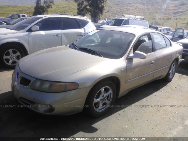 1G2HX52K45U189458 - 2005 PONTIAC BONNEVILLE SE BEIGE photo 2