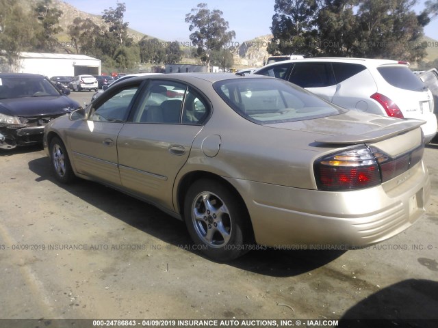 1G2HX52K45U189458 - 2005 PONTIAC BONNEVILLE SE BEIGE photo 3