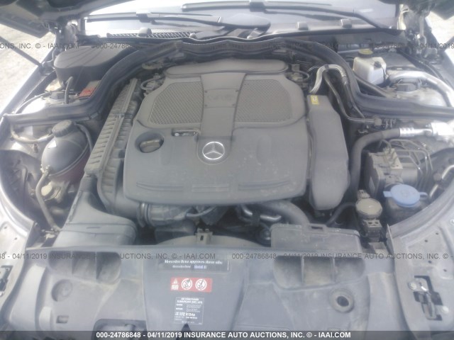 WDDKJ5KB5EF282471 - 2014 MERCEDES-BENZ E 350 GRAY photo 10