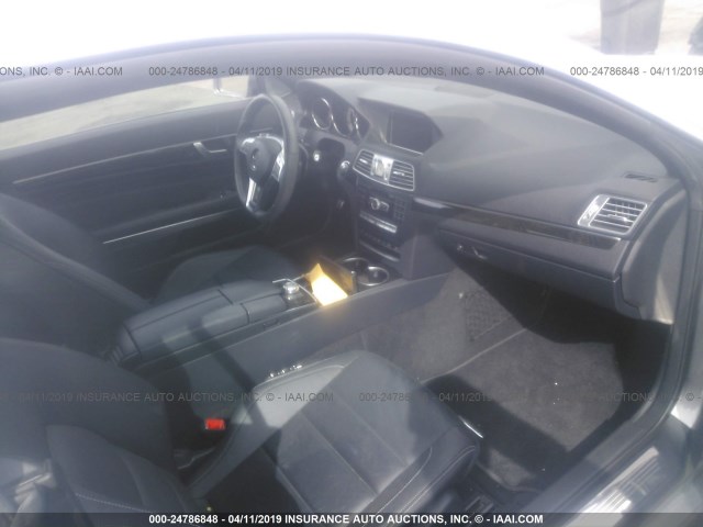 WDDKJ5KB5EF282471 - 2014 MERCEDES-BENZ E 350 GRAY photo 5