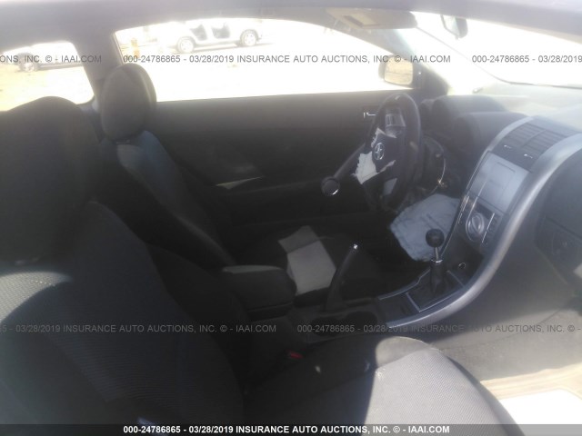JTKDE167080249092 - 2008 TOYOTA SCION TC WHITE photo 5