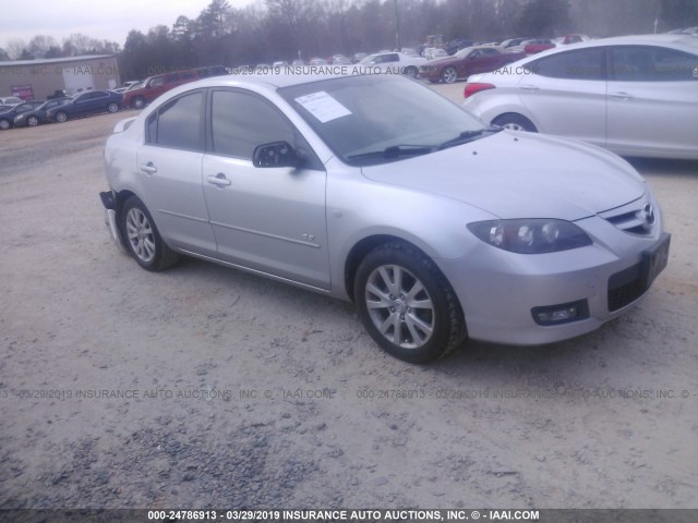 JM1BK323071669501 - 2007 MAZDA 3 S SILVER photo 1