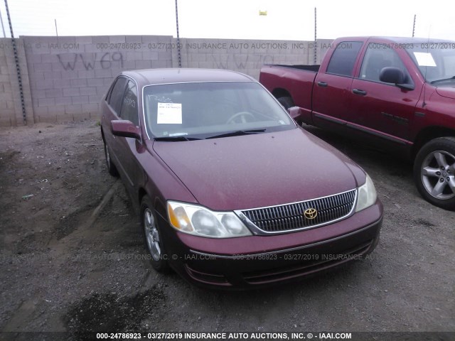 4T1BF28B72U201152 - 2002 TOYOTA AVALON XL/XLS MAROON photo 6