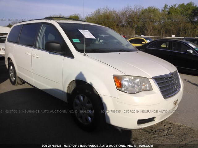 2A4RR4DE6AR344380 - 2010 CHRYSLER TOWN & COUNTRY LX WHITE photo 1