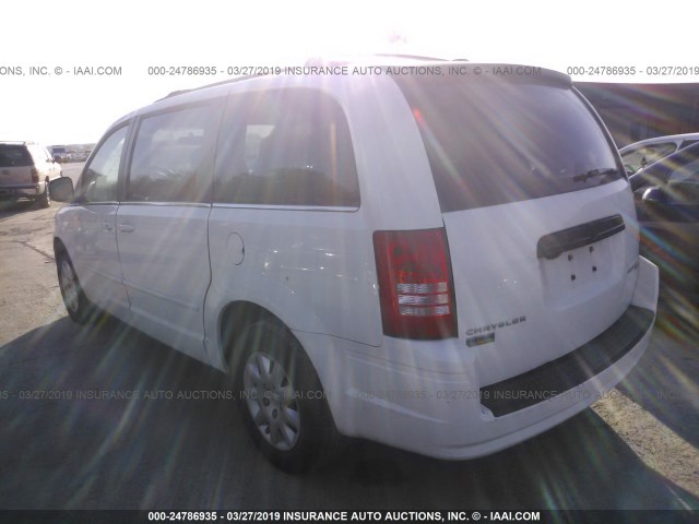 2A4RR4DE6AR344380 - 2010 CHRYSLER TOWN & COUNTRY LX WHITE photo 3