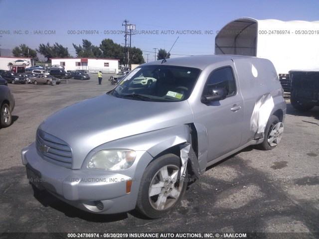 3GCAAFDB5AS570067 - 2010 CHEVROLET HHR PANEL LT SILVER photo 2