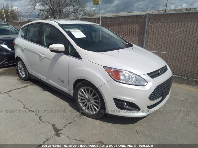 1FADP5CU2FL104317 - 2015 FORD C-MAX PREMIUM SEL WHITE photo 1