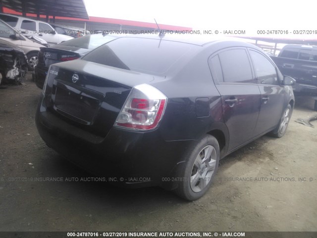 3N1AB61E39L658359 - 2009 NISSAN SENTRA 2.0/2.0S/2.0SL BLACK photo 4