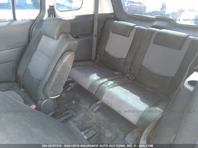 JM1CR29L260115591 - 2006 MAZDA 5 SILVER photo 8