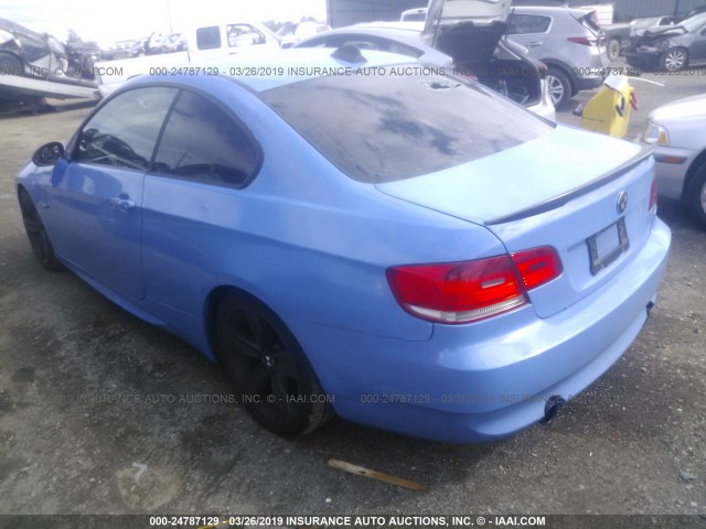 WBAWB73599P045685 - 2009 BMW 335 I BLUE photo 3