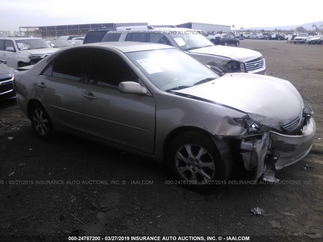 4T1BF32K65U097028 - 2005 TOYOTA CAMRY LE/XLE/SE TAN photo 1