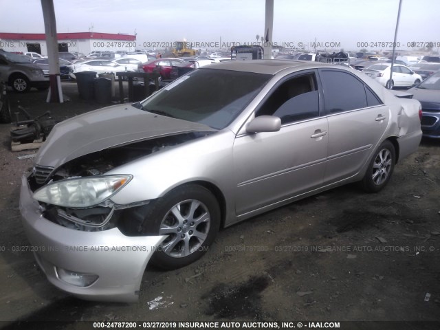 4T1BF32K65U097028 - 2005 TOYOTA CAMRY LE/XLE/SE TAN photo 2