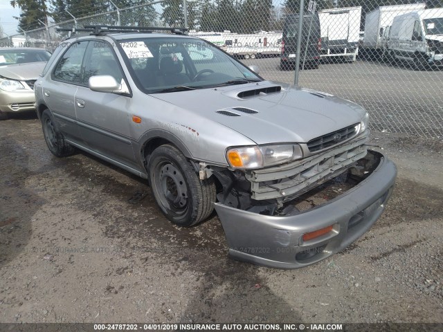 JF1GF4854YG805741 - 2000 SUBARU IMPREZA OUTBACK SPORT SILVER photo 1