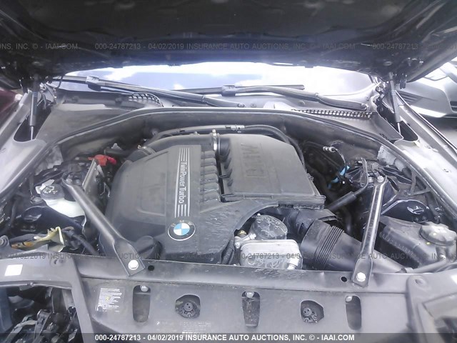 WBA5B1C52FG128444 - 2015 BMW 535 I Dark Blue photo 10