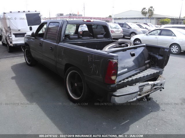 2GCEC13T341339614 - 2004 CHEVROLET SILVERADO C1500 GRAY photo 3