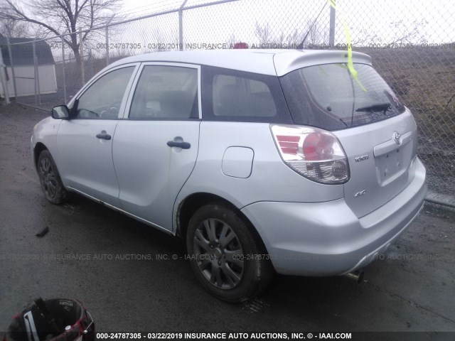 2T1LR32E45C500818 - 2005 TOYOTA COROLLA MATRIX XR SILVER photo 3