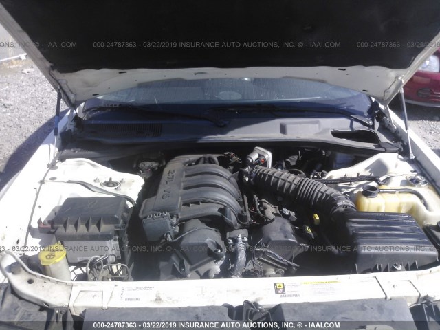 2C3KA43R36H483242 - 2006 CHRYSLER 300 BLACK photo 10