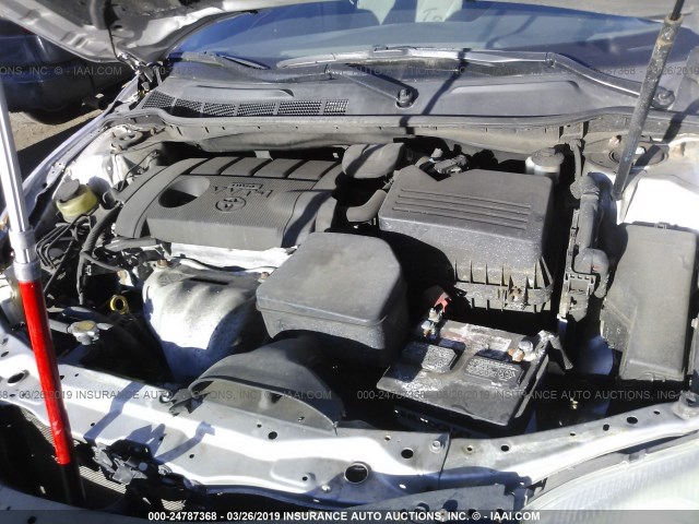 4T1BF3EK8BU135348 - 2011 TOYOTA CAMRY SE/LE/XLE 银色 照片 10