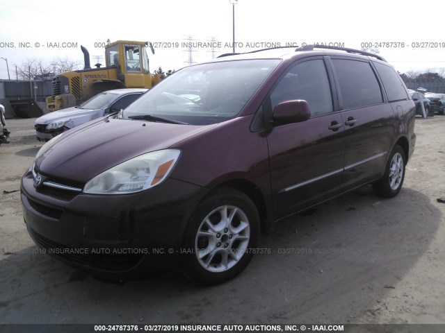 5TDBA22CX4S023247 - 2004 TOYOTA SIENNA XLE/XLE LIMITED RED photo 2