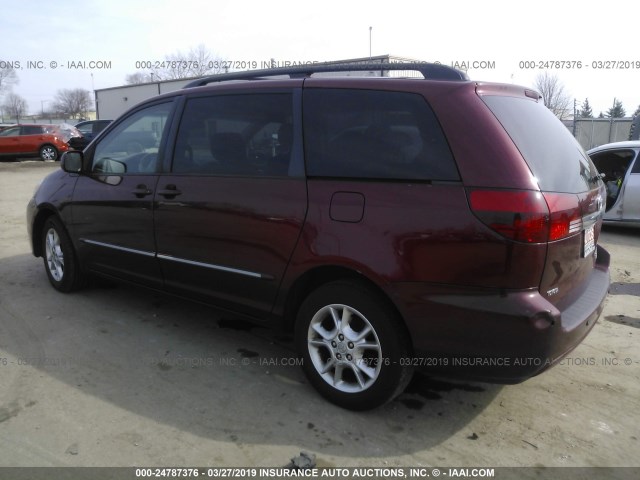 5TDBA22CX4S023247 - 2004 TOYOTA SIENNA XLE/XLE LIMITED RED photo 3