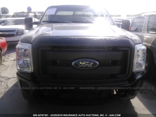 1FDXX46PX7EB02226 - 2007 FORD F450 SUPER DUTY BLACK photo 7