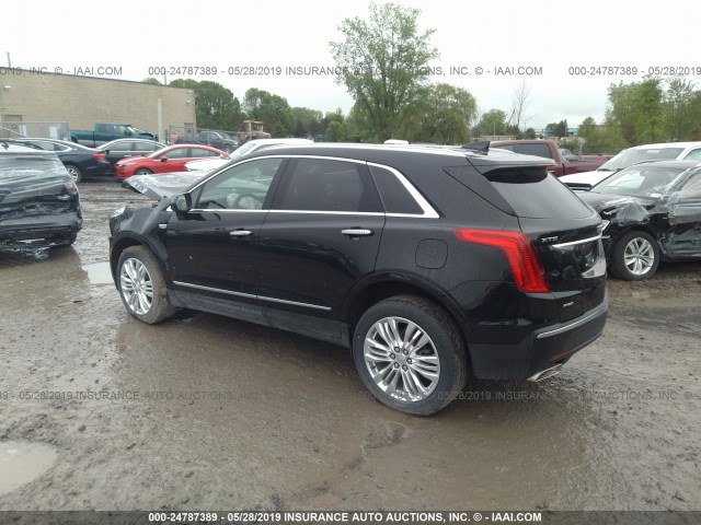 1GYKNFRS9KZ156726 - 2019 CADILLAC XT5 PREMIUM LUXURY BLACK photo 3