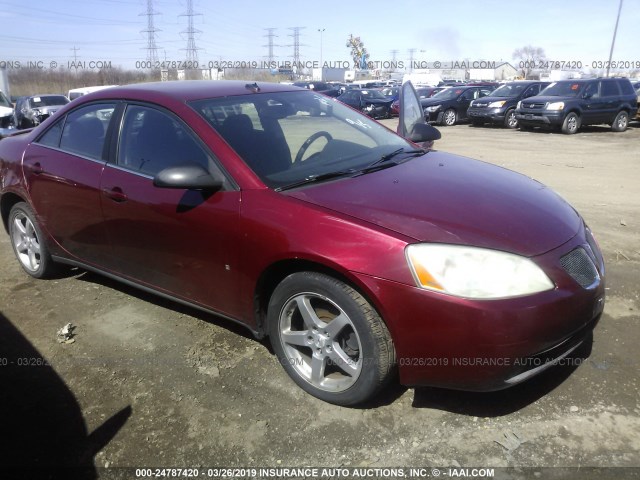 1G2ZH57N194159165 - 2009 PONTIAC G6 GT RED photo 1