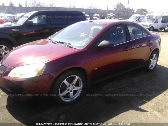 1G2ZH57N194159165 - 2009 PONTIAC G6 GT RED photo 2