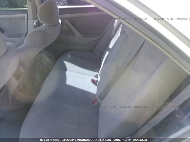 JTNBE46K673071847 - 2007 TOYOTA CAMRY NEW GENERAT CE/LE/XLE/SE SILVER photo 8
