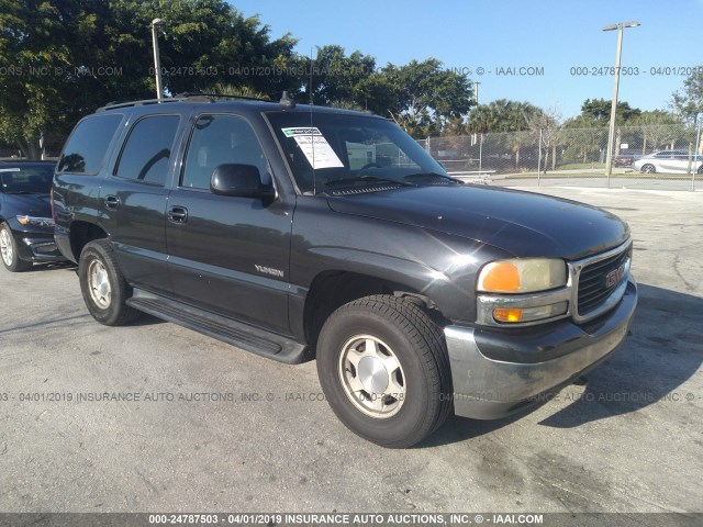 1GKEK13Z03J112638 - 2003 GMC YUKON BLACK photo 1