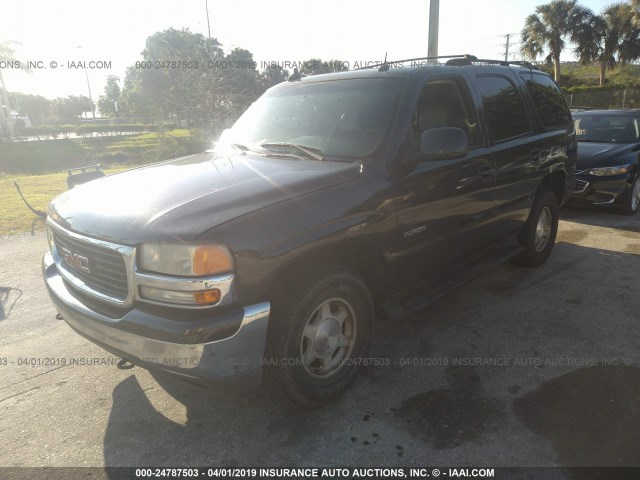 1GKEK13Z03J112638 - 2003 GMC YUKON BLACK photo 2