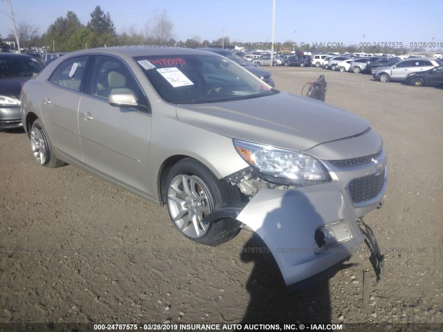 1G11C5SL5EF106621 - 2014 CHEVROLET MALIBU 1LT ვერცხლისფერი ფოტო 1